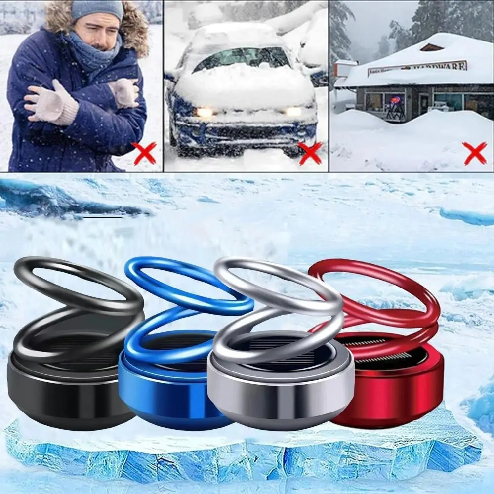 Solar Energy Kinetic Molecular Heater Double Ring Suspension Rotating Electromagnetic Car Snow Removal Device Eliminate Odor