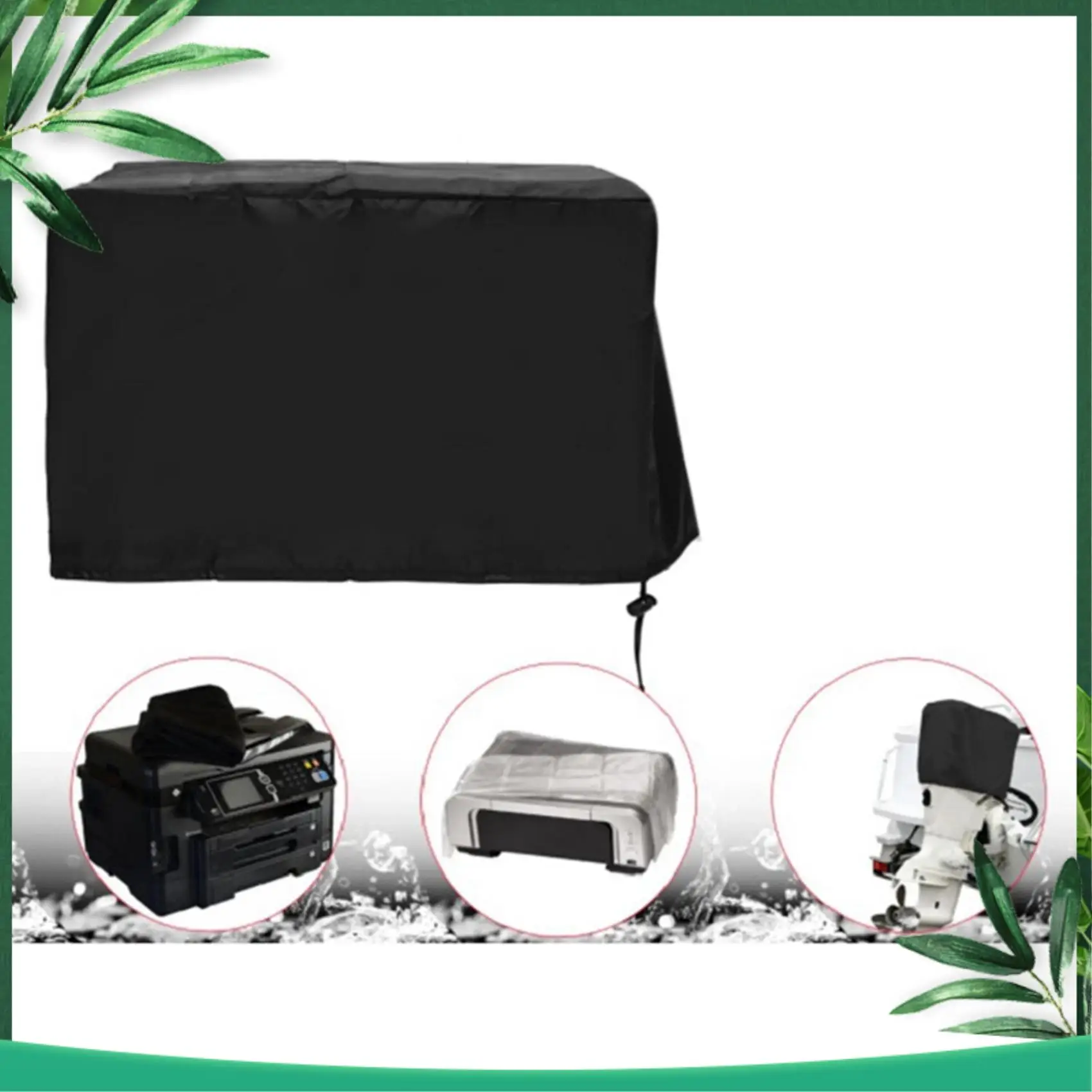 YSS-2X Printer Dust Cover, Waterproof Cloth Printer For 3D Printer/For HP Officejet Pro 8600 Printer,45X45x30cm