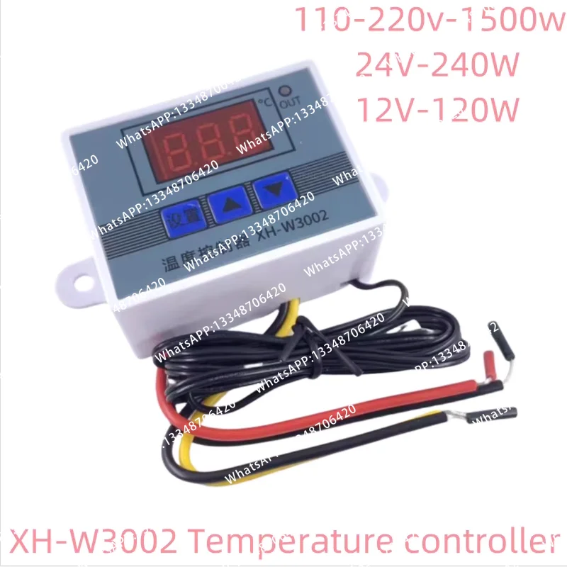 XH-W3001/XH-W3002 digital temperature controller, temperature switch and microcomputer temperature controller in stock
