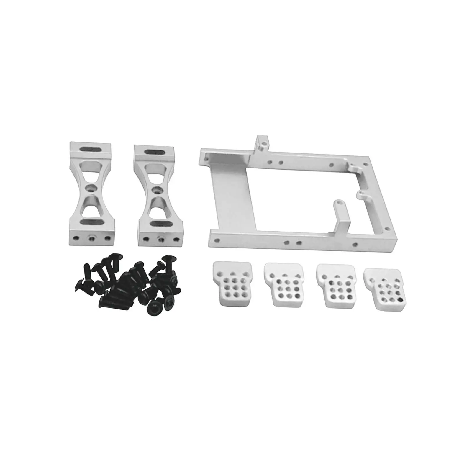 

RC Car Spare Part Sturdy Metal for D90 D91 D96 C14 C24 C34 C44 1:12 1:16 Red