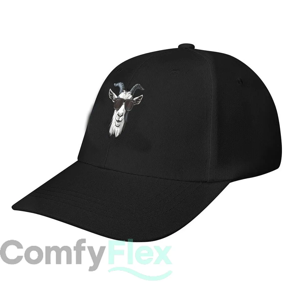 Cool Goat Sunglasses Graphic Baseball Cap Fashion Men Sunhat Women's Outdoor Sports Snapback Cap