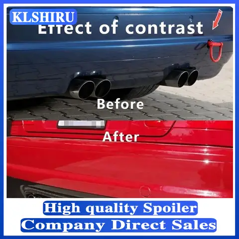 BMW E46 ABS 자동차 리어 범퍼 립 스포일러 디퓨저 3 시리즈 318i 320i 325i 328i M3 1999-2004 리어 디퓨저 글로스 블랙