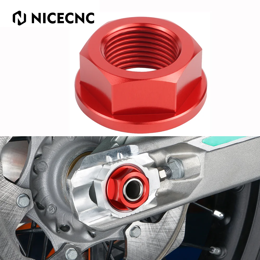 

NiceCNC Rear Wheel Axle Nut Screw Bolt For BETA Xtrainer 300 2015-2022 RR RRS 300 250 125 200 350 390 430 480 500 Enduro Racing