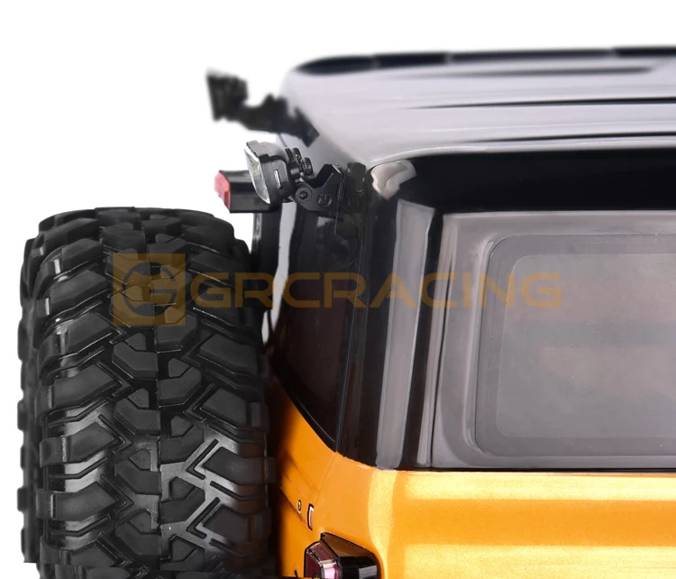 Grc 15mm Quadratische Led-leuchten Scheinwerfer Suchscheinwerfer Rücklicht Für 1/10 Rc Auto Trx4 Defender Bronco Trx6 Axial Scx10 D90 d110 G157nw – Detail 9