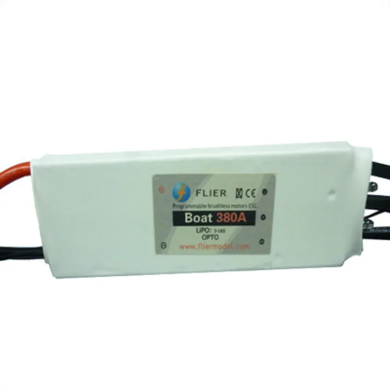 

FATJAY FLIER Brushless Water Cooling 380A 16S High-current High-power ESC Electronic Speed Controller for RC Boat
