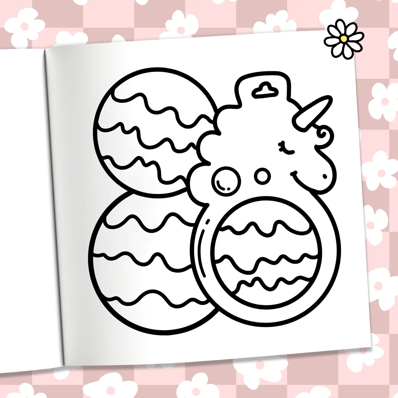 Glow Cosmetics Adult and Adolescent Coloring Books Fashion Cute Pattern Drawing Books Exquisite Cosmetics Illustration Coloring