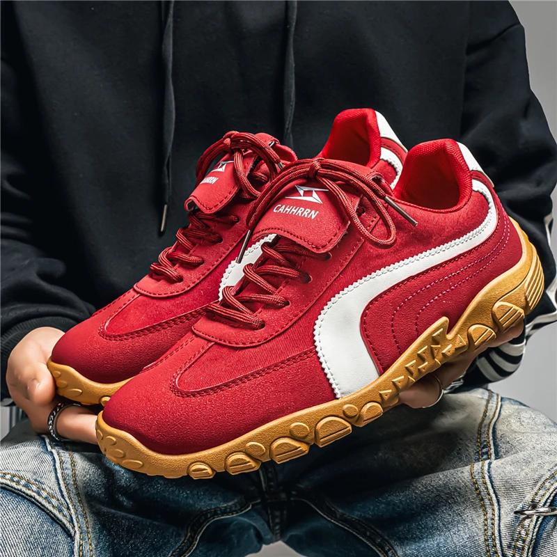 

2026 New Men's Fashion Four Seasons Canvas German Trainer Shoes Anti‑Slip Durable Comfortable Casual Sports Sneakers