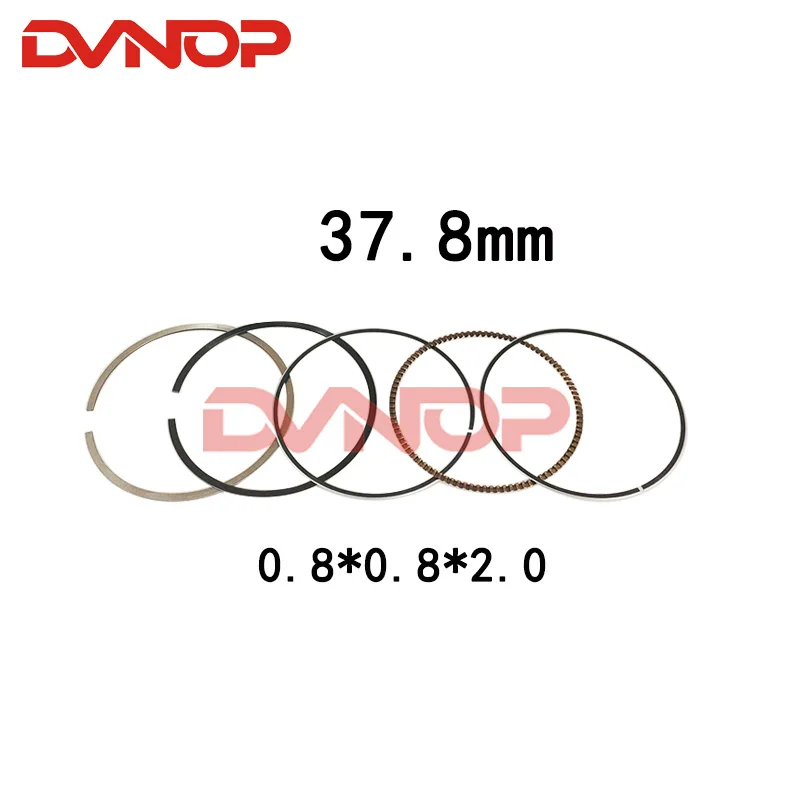 Motorcycle STD 37.8mm Piston Ring Gasket Set for Honda Metropolitan DIO TODAY GIORNO VISION 50 NCW50 NCH50 NVS50 NSC50 NSK50