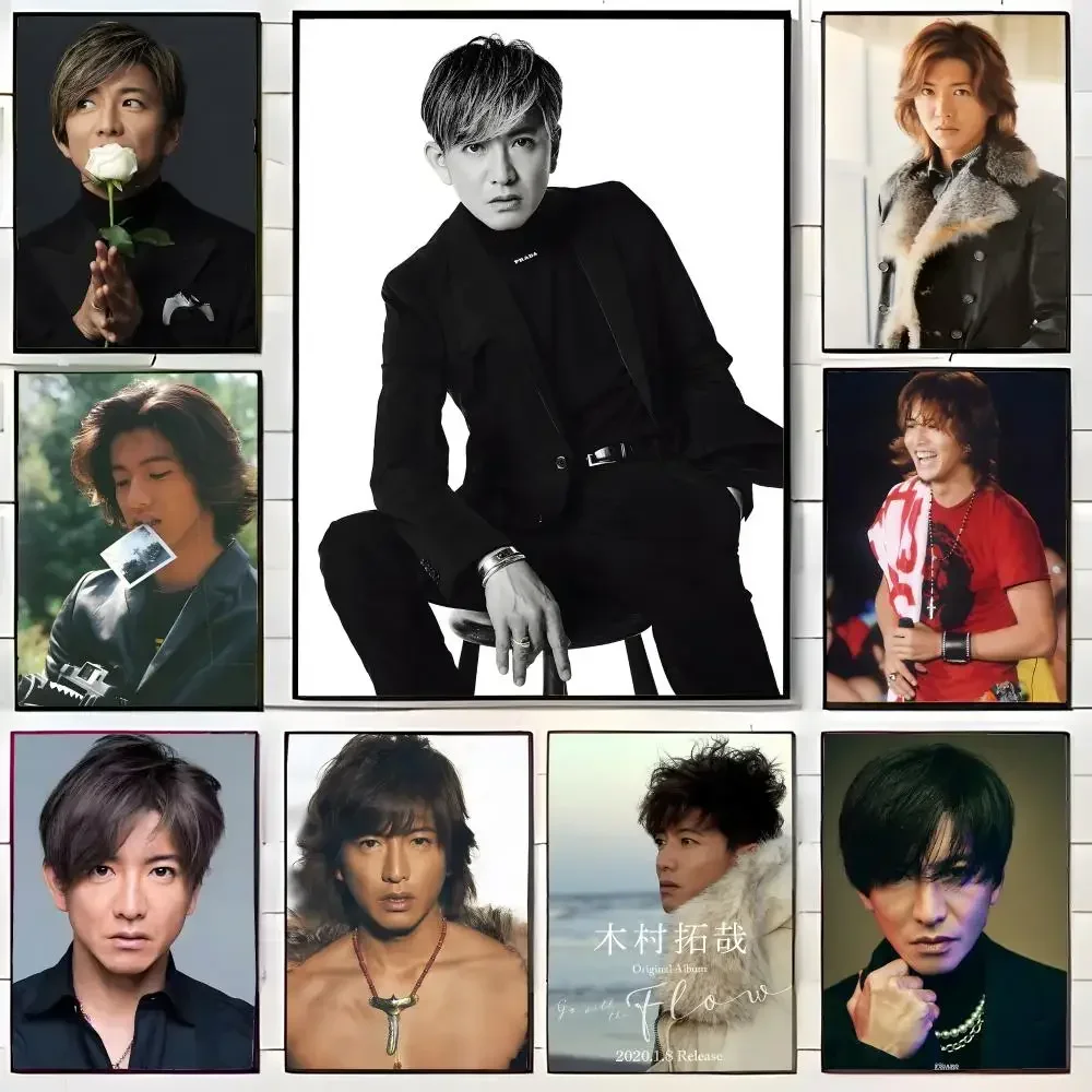 Actor Celebrity T-Takuya Kimura Poster Wall Art Print Decorative Mural Home Decor Gift Unframed