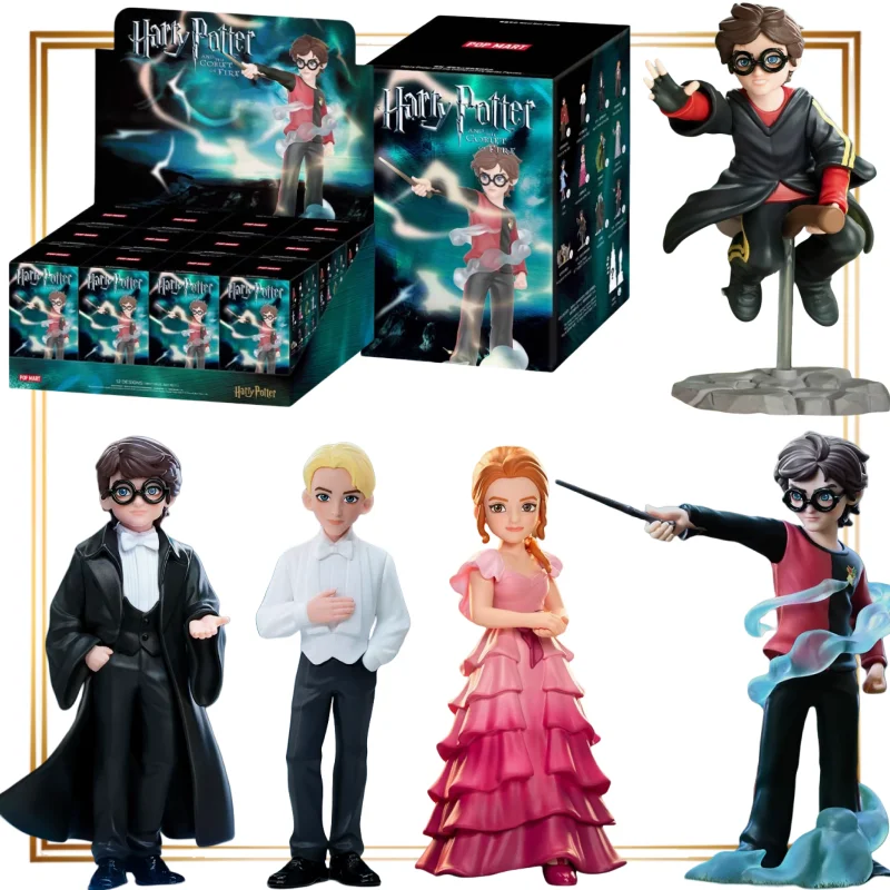 

New Anime Harry Potter and The Goblet of Fire Series Blind Box Figurine Toy Ornaments Mystery Gifts Doll Accessories Perimeter