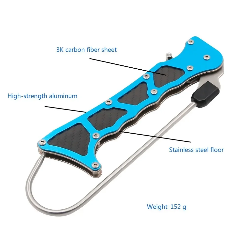 

Foldable Outdoor Fish Grip Portable Telescopic Sea Fishing Gaff Stainless Steel Lip Spear Hook Gripper Tackle Accessory Tools T4