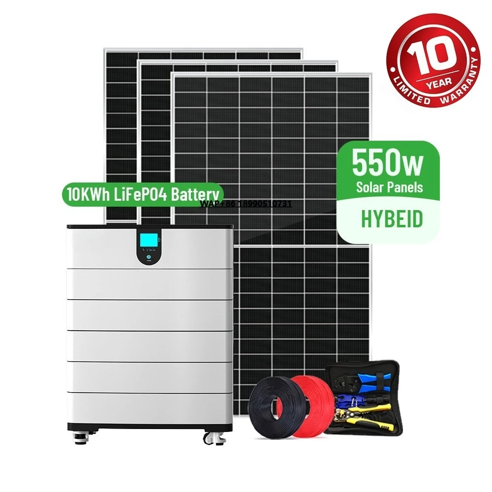 One-stop Service Source Factory  10Kw Solar Energy  System Is Equipped with Batteries That Can Be Expanded From 20 to 50 KWh