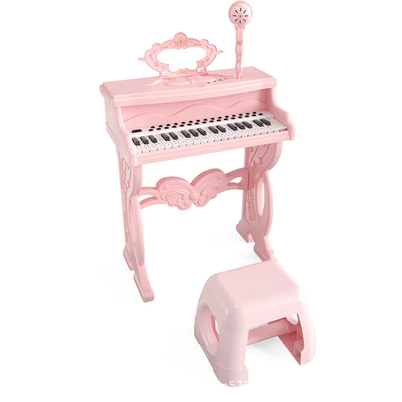 Children's piano toy Multifunctional electronic organ Microphone Beginner key girl 2 Baby 356 Birthday gift