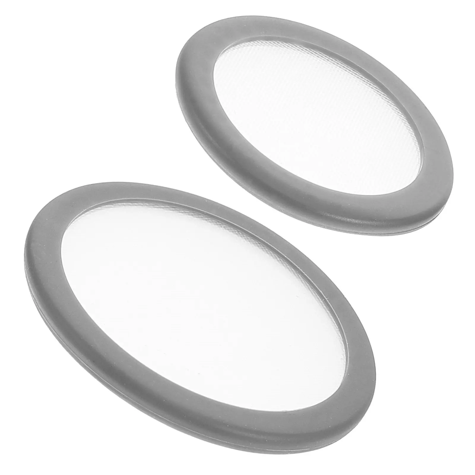 2Pcs Stethoscope Diaphragm Replacement Parts PVC Floating Design for Adult Pediatric Use Superior Sound Transmission