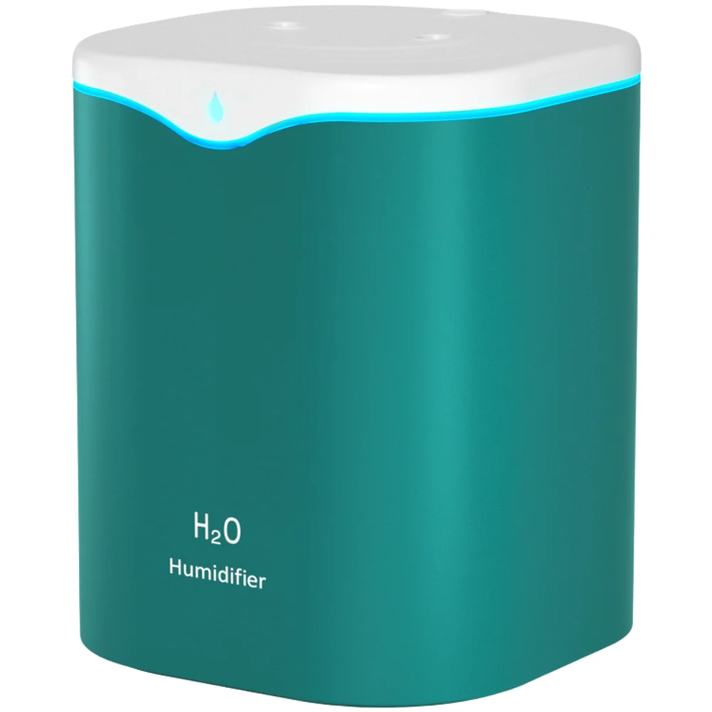 Compact Columnar 2L Humidifier with Dual Mist Outlets Fine Mist Generation and USB Power Compatibility for Desk Bedside Use
