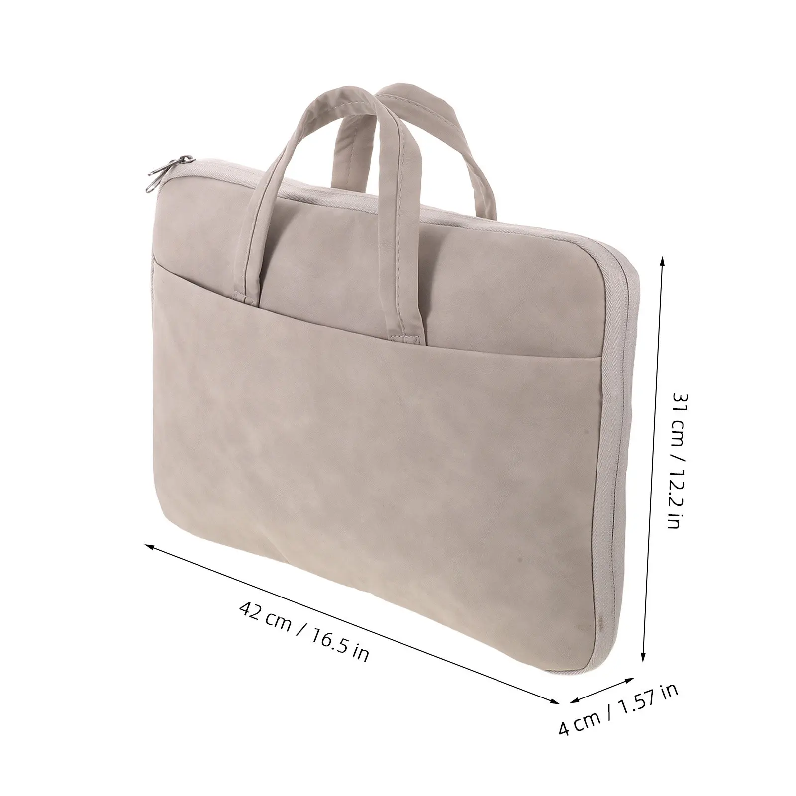 Laptop Sleeve Bag 15.6 16 Inch Full Opening Handheld Briefcase Style Waterproof Shockproof Notebook Computer Bag Business Carry