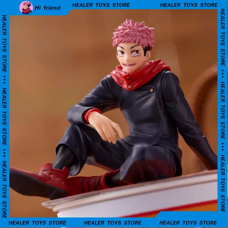 Jujutsu Kaisen Figure Plush Itadori Yuji Anime Pvc Model 8CM Ornament Collection Doll Desktop for Display Doll Gift Toy Children