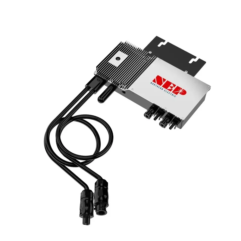 Hot Sale NEP EU US EMC Hot Sale Single Phase BDM-600 IP67 120V/240V 500 600W Wifi/PLC Solar Micro Inverter Household Grid view 3