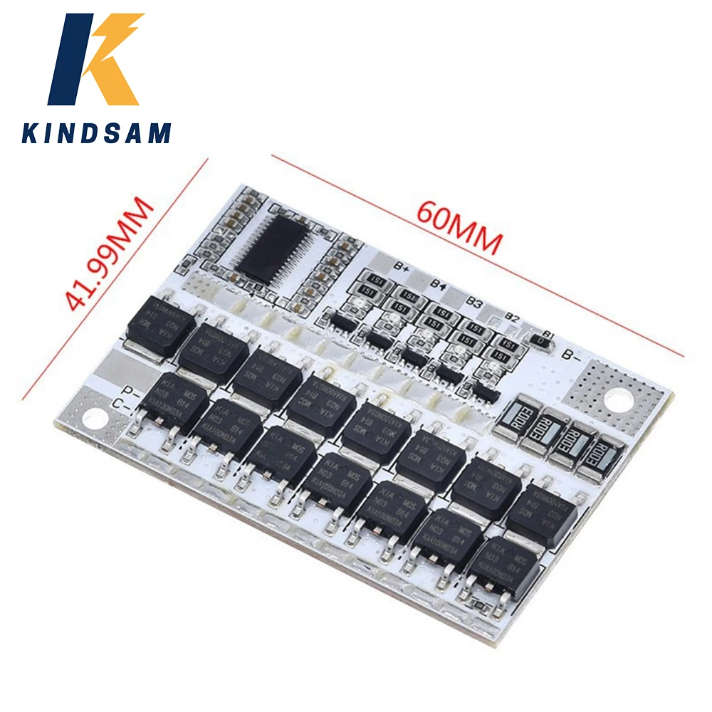 3S 4S 5S Bms 12v 16.8V 21V 3.7V 100A Li-ion Lmo Trójskładnikowa płytka zabezpieczająca baterię litową Li-polimer Balance Charging