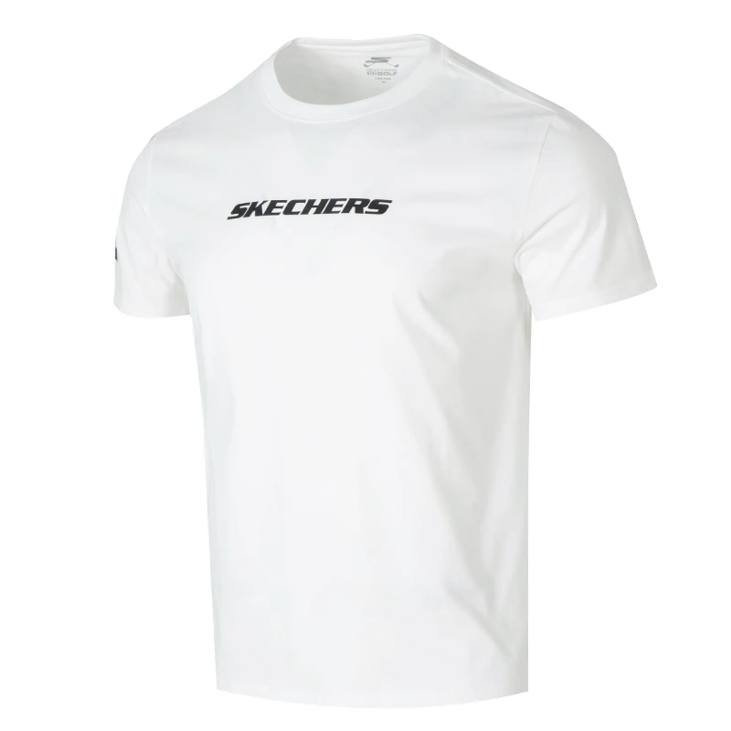 

Skechers Men's Women's Short Sleeve T-Shirt Loose Casual Top Round Neck Fitness Sportswear P224U062-00Qf