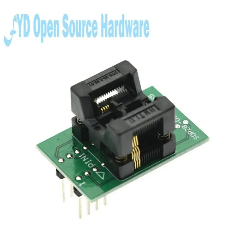 0.65-01 Top Quality Chip Programmer  NEW Programmer Adapter Socket SSOP8 (28) -0.65 Adapter Socket To DIP20 And DIP8 Ots8 (28)