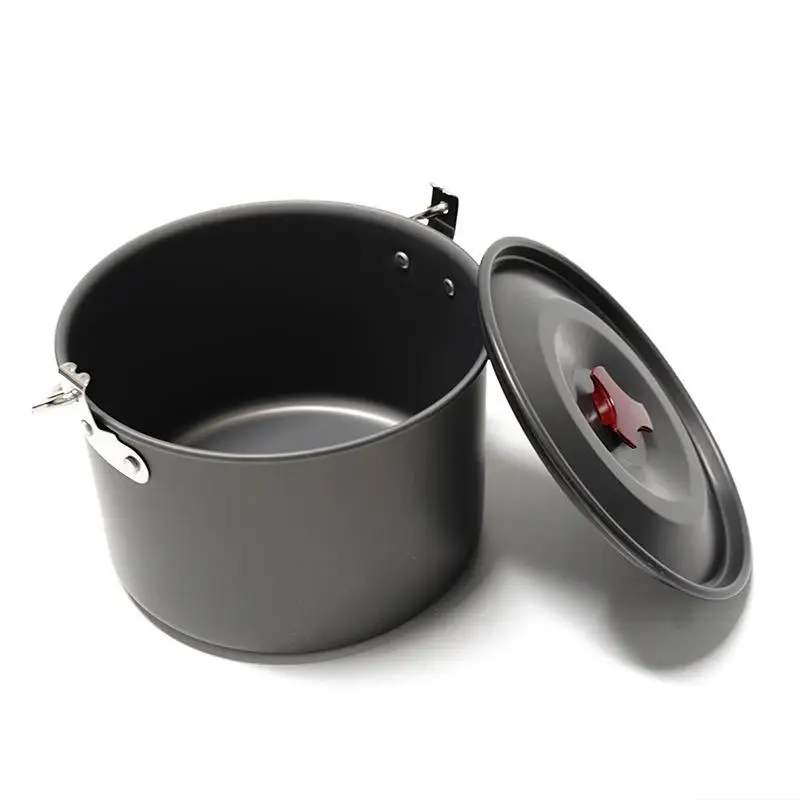 Cooking pot set camping hiking hanging cauldron frying pan cooking utensils pots set cookware set cooking