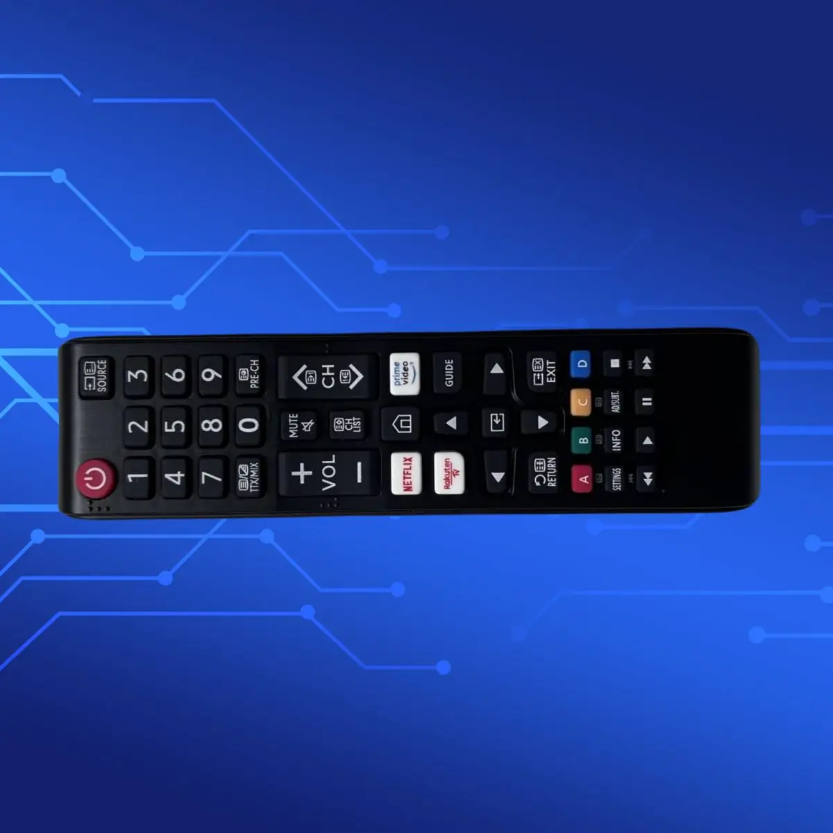 Universal New Replace Remote for Samsun for Samsung-TV UE49RU7370 UE55RU7370 UE55RU7179 UE55RU7300 UE55RU7305 UE55RU7379 UE58RU