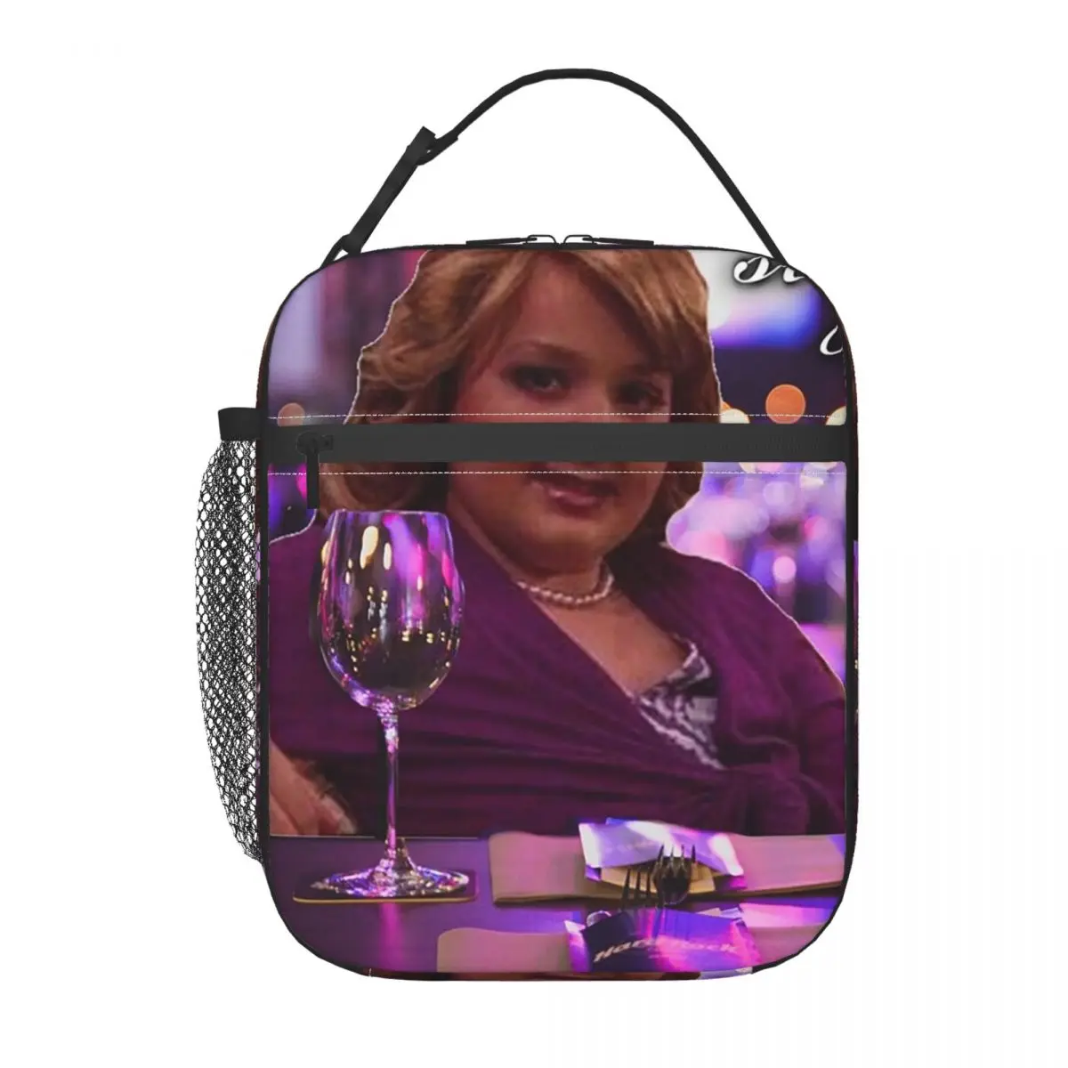 

Изолированная сумка для обеда Girl Gibby At The Bar Stay для женщин и детей, портативные контейнеры для еды, термосумка для обеда