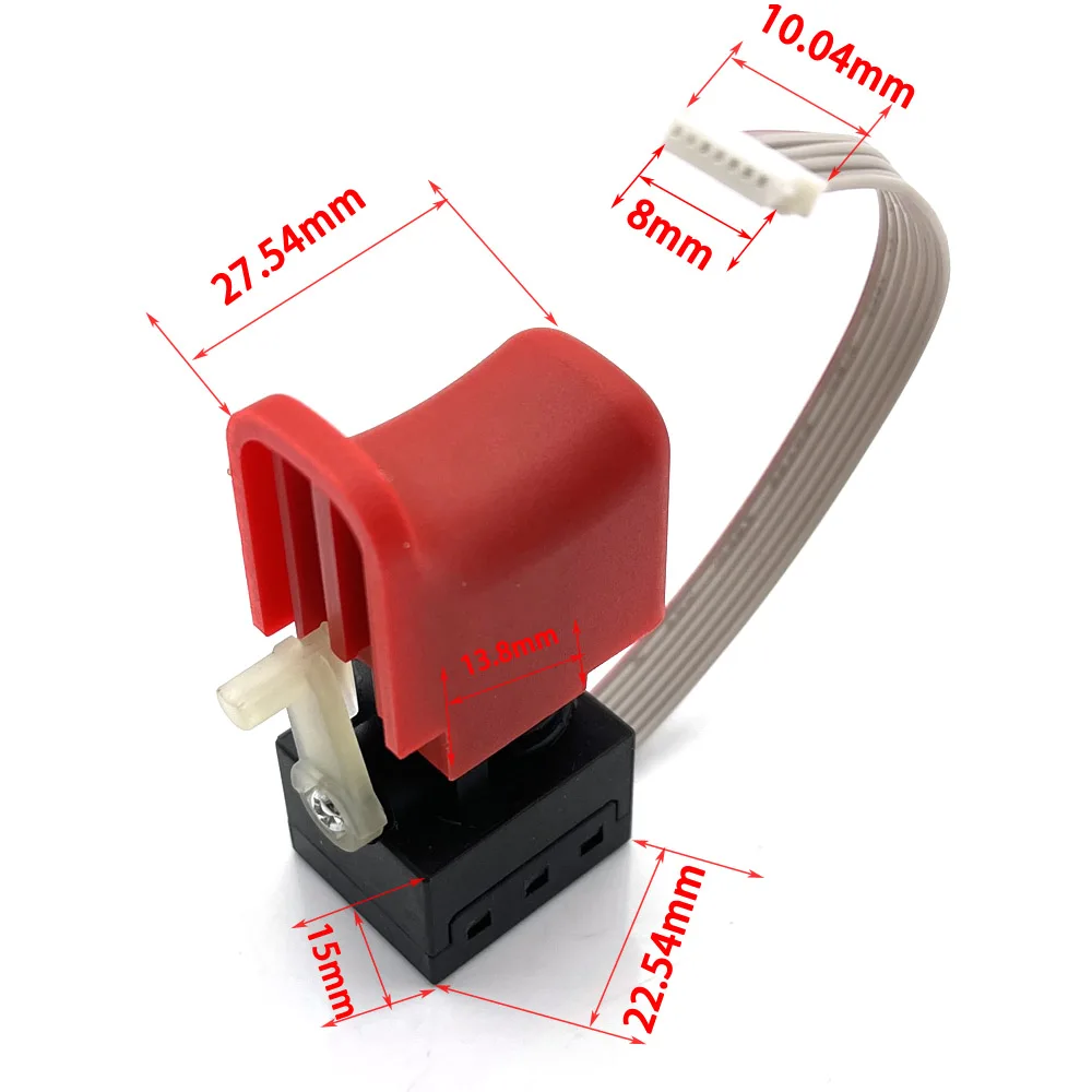 DC 0.1A36V Electric Drill Switch adapter Drill Speed Controller Brushless ADPB02-18 KR13D DCPB02-18 Cordless Drill Trigger Switc