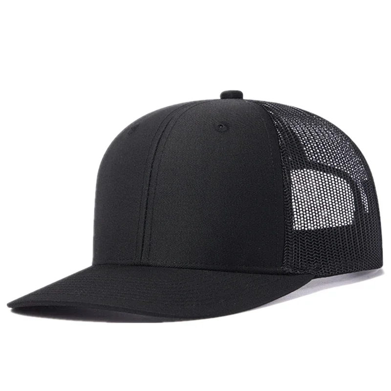 Hot Sale Unisex Cap Slight Curved Brim Style Trucker Hat  Men & Women Casual Outdoor Breathable Summer Cap image 6