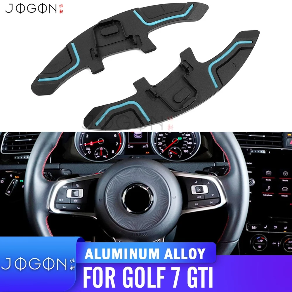 

Car Steering Wheel Modification Luminous Pick Shift Paddle Alloy Replacement Extension For VW GOLF 7 GTI R GTE GTD 2015-2020