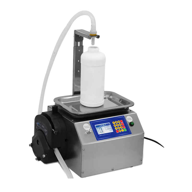 

Automatic Liquid Glue Weighing Filling Machine Small Numerical Control Canned Peristaltic Pump for Plastic Packaging