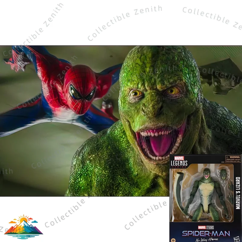 

【IN STOCK】Hasbro Marvel Legends Series Spider-Man No Way Home Lizard Action Figure Collection Original Toys Model Ornament Gifts