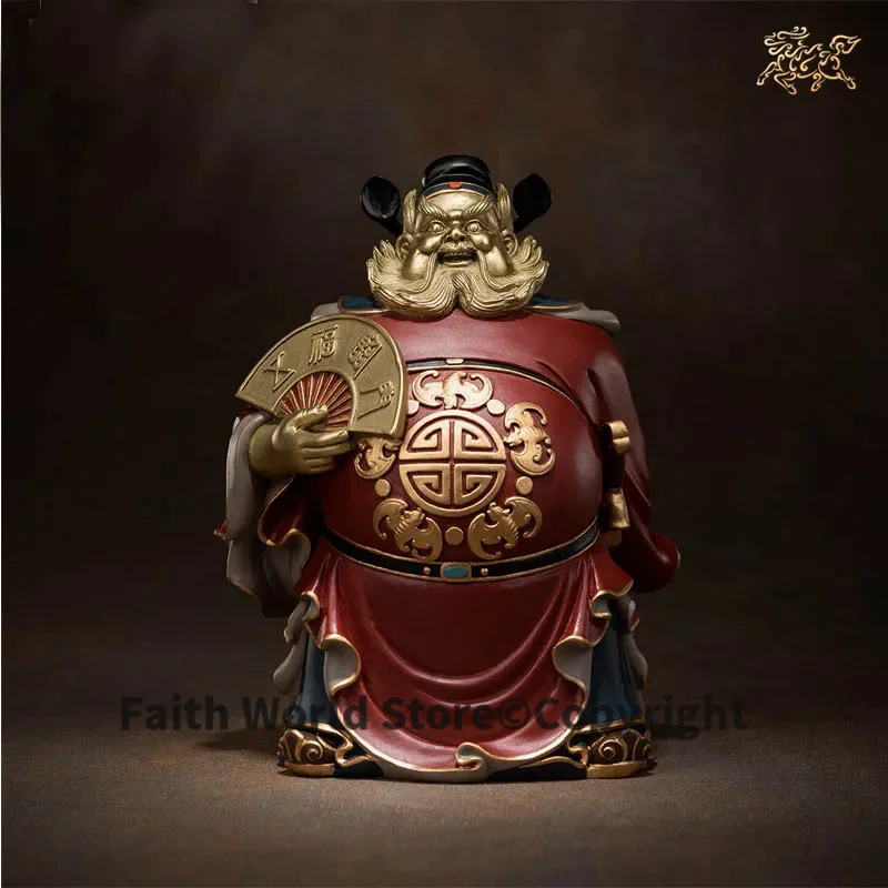 

Southeast Asia FENG SHUI Taoism Exorcism ZHONG KUI God high grade bronze Sculpture statue Sacred holy Talisman home Protection