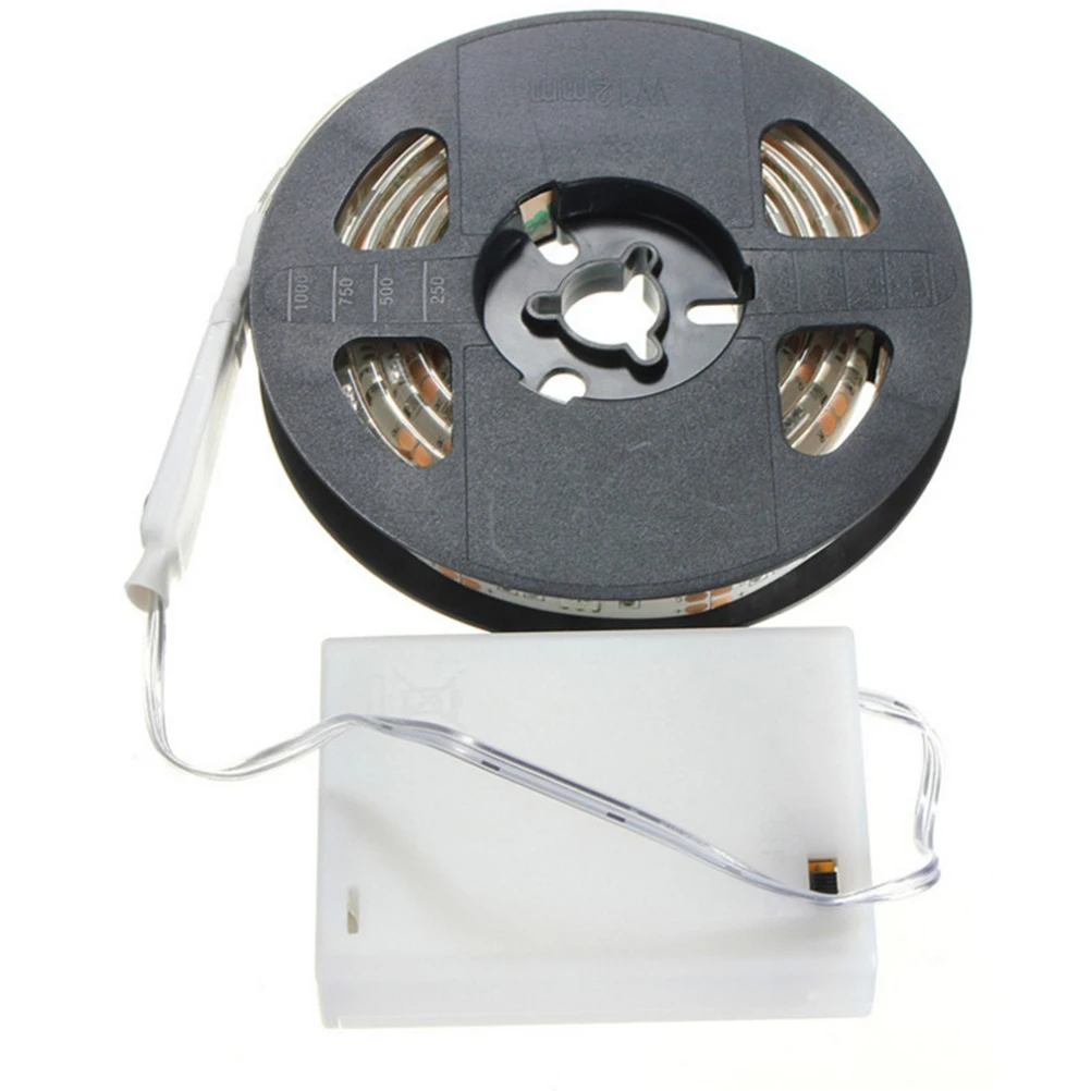 Bande lumineuse Led alimentée par 5V, 0.5M, variable, étanche, écologique, avec télécommande, ruban décoratif, pour la maison et le jardin