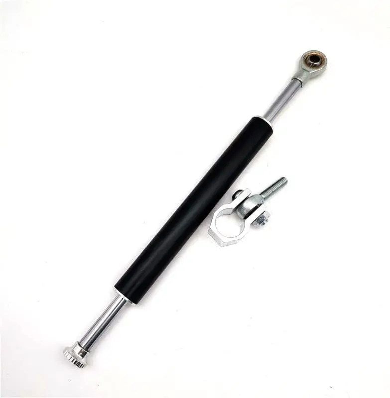 1pc 330mm Metal Universal Steering Damper 6way Adjust Stabilizer for Honda Yamaha Kawasaki