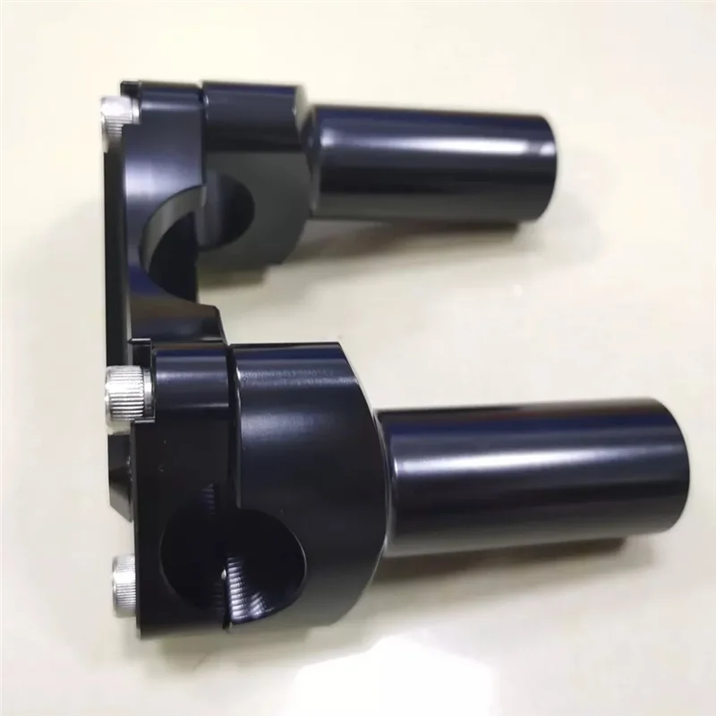 

Better-4Inch Tall Handlebar Risers Top Clamp Fit For 1Inch Bar Sportster Dyna FXDWG FXDL