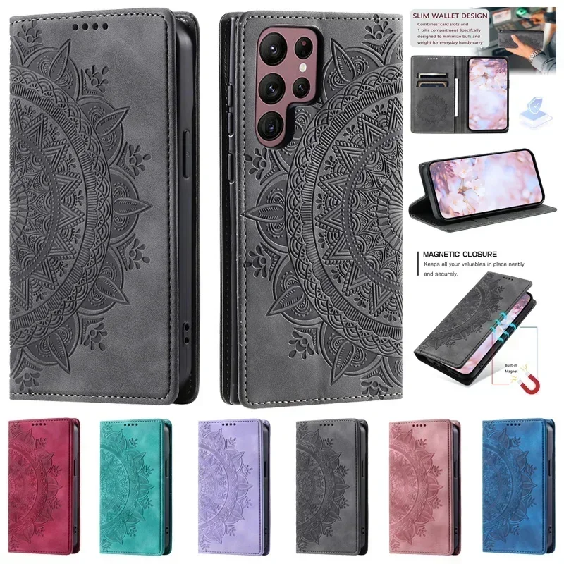 Mate 60 Case For Huawei Mate 60 Pro Flip Case on For Huawei Mate60 Mate 20 10 Pro Lite Cover Magnetic Luxury Leather Case Coque