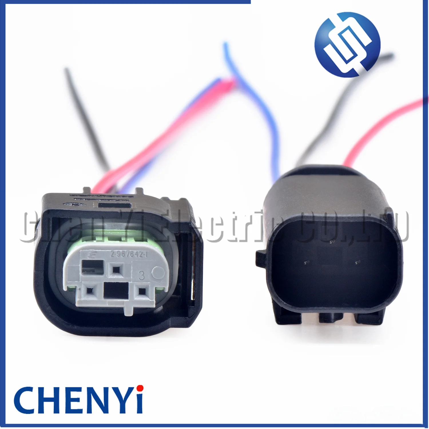 3-pins automatische PDC parkeersensorconnector 2- 967642 -1 1J0 972 483A 8E 0971934   Auto waterdichte connector Kabel Kabelboom plug
