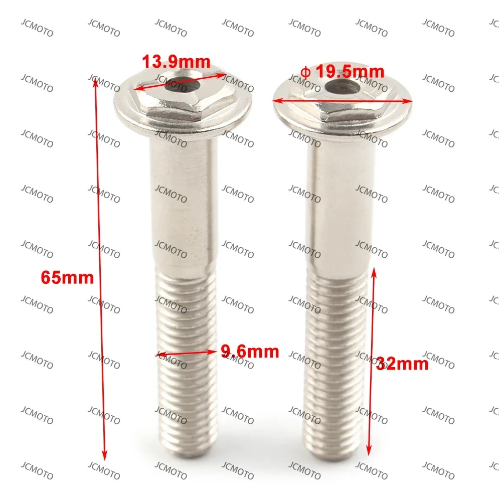 for Harley Touring Softail Dyna 2 PCS Motorbike Air Cleaner Intake Filter Long Bolts Screw