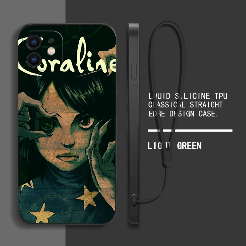 Coraline And The Magic Door Phone Case For Samsung A54 A34 A73 A53 A33 A23 A14 A13 A04E A72 A52 A52S A32 A22 A12 A71 A51 4G 5G