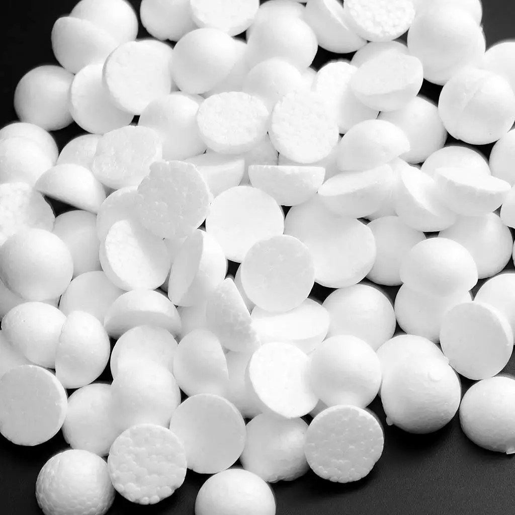 Crafting Foam Supplies Polystyrene Foam Balls Round White Sphere Dense Foam for Handmade Decorations view 4