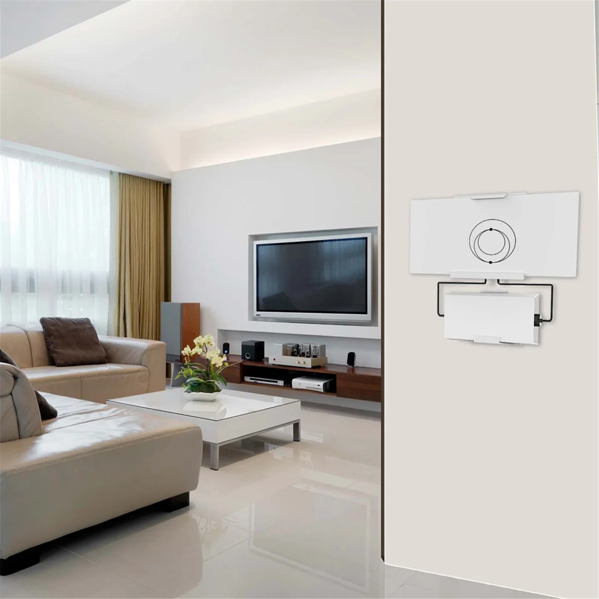 AD41-جديد مناسب لجهاز التوجيه StarLink Chain V3 دعامة بلاستيكية Gen3 دعامة جدارية بدون ثقب جهاز التوجيه