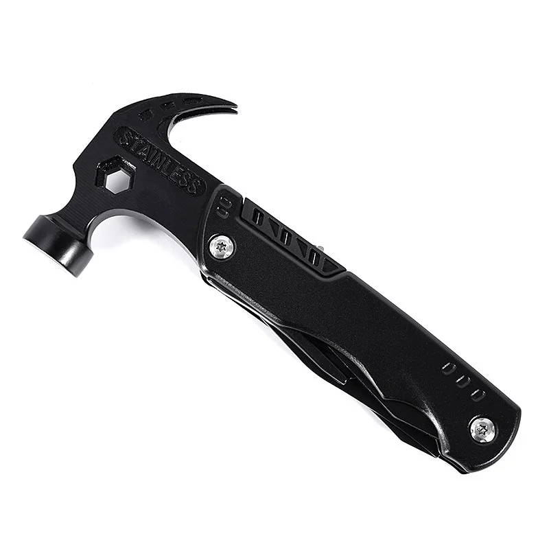 Multifunctional Pliers Multitool Claw Hammer Stainless Steel Tool Outdoor Survival Wire Cutter Camping Knife Wrench Hand Tools