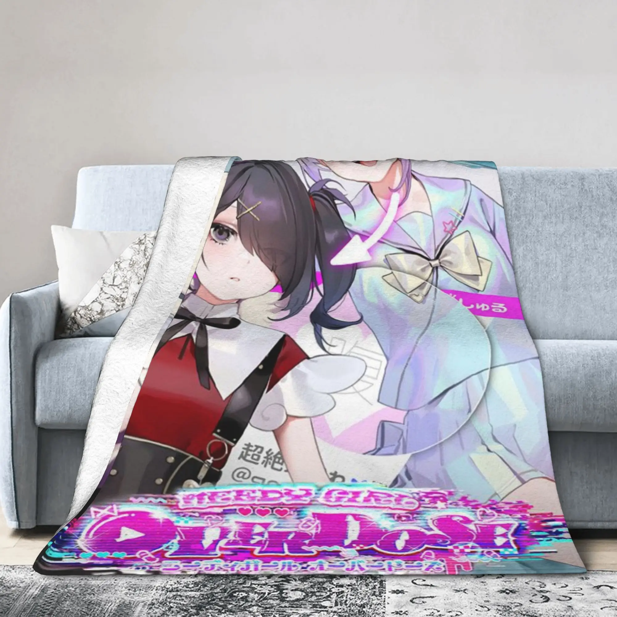 

Needy Girl Streamer Overload Accessories Blanket Soft Fleece Throw Blanket Comfortable Quilt
