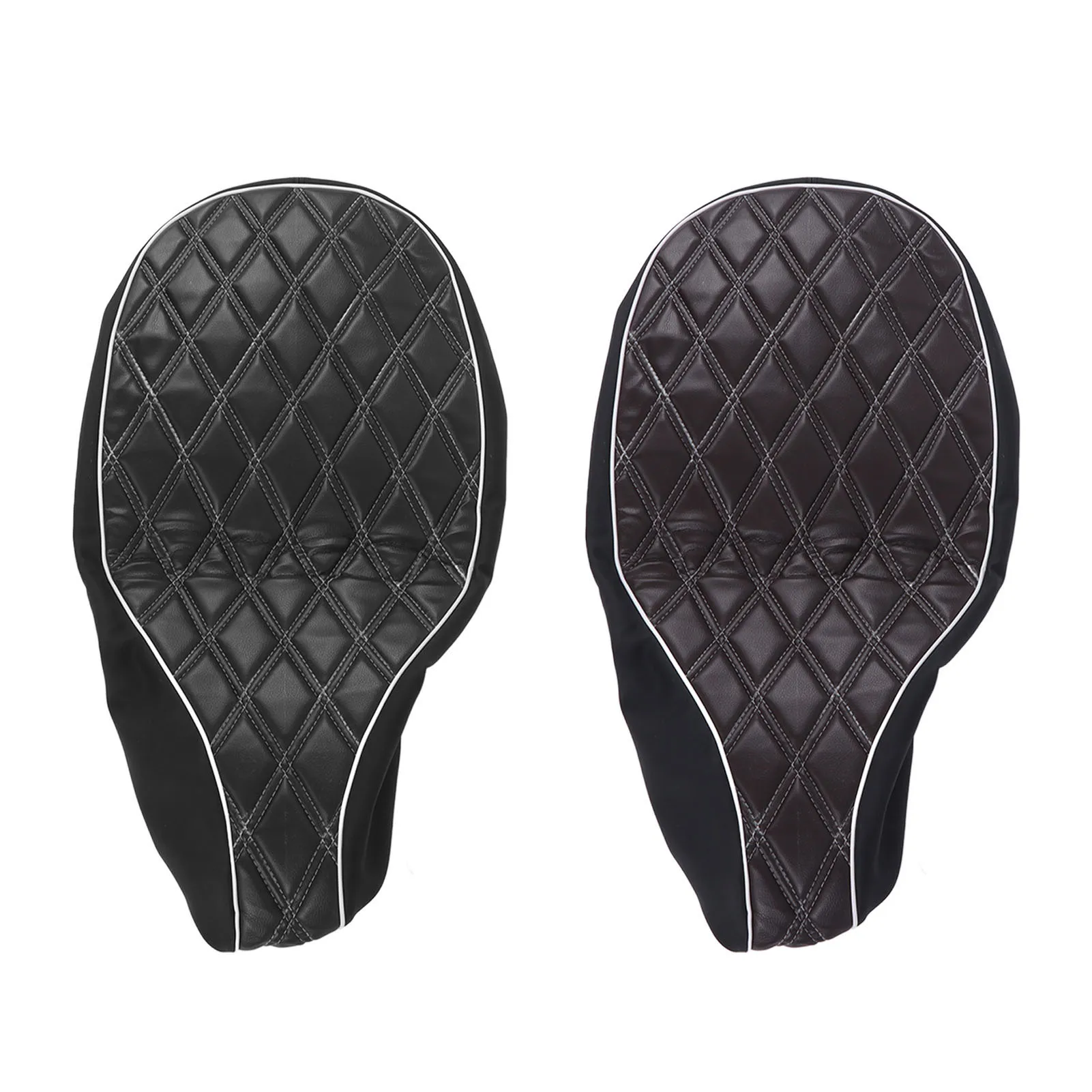 

Кожаный чехол на седло, простой в установке, кожаный чехол на седло, противоскользящий, удобный, простой, для модификации мотоцикла