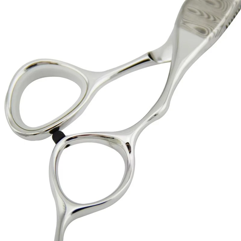 7.0 Inch Mizutani Pattern Hairdressing Fashion Design Beauty Barber Scissors Damascus Pattern