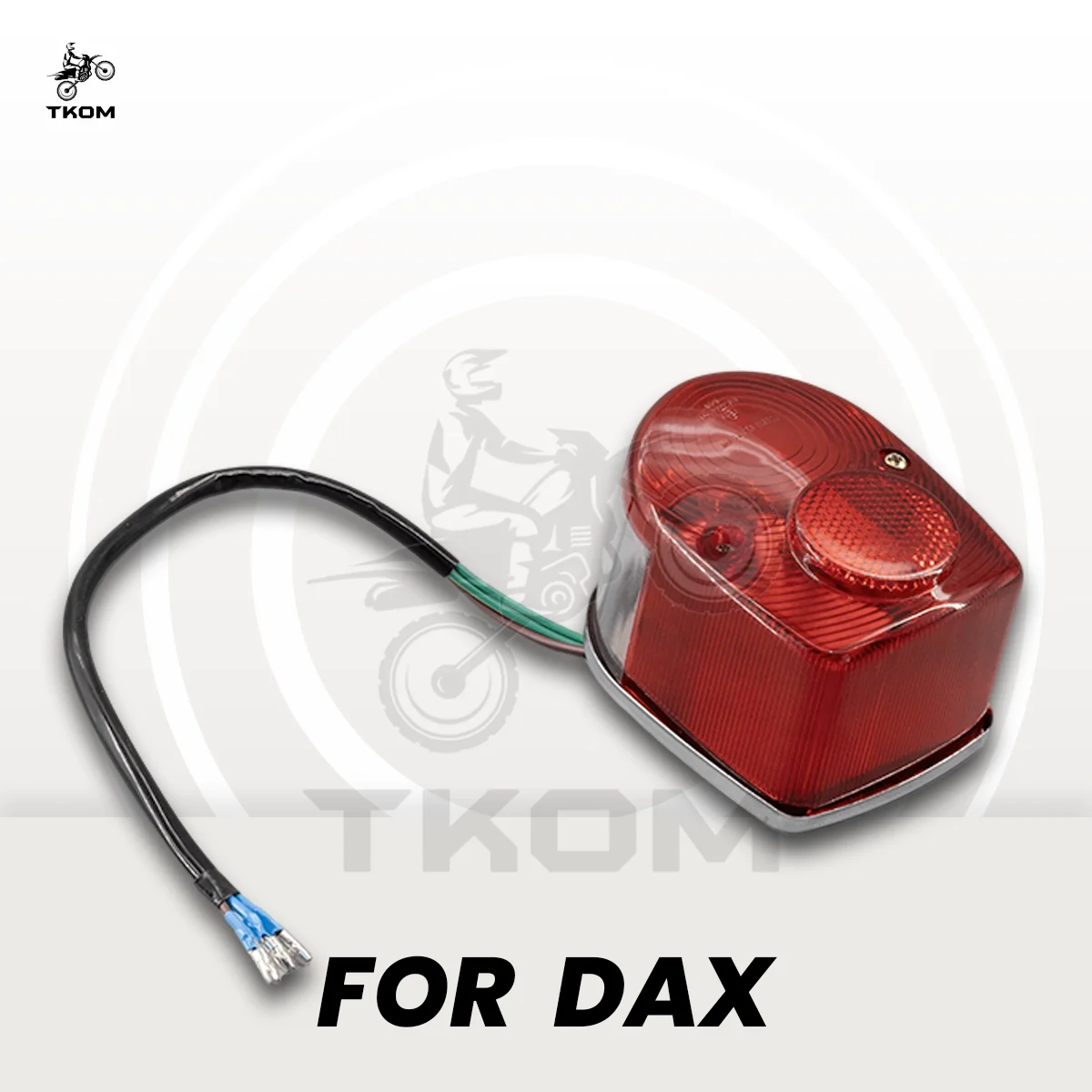 Reproduction Old Style Tail Light with 12v Bulb Installed For CT70 K0 HK0 DAX Bike Z50 K1-78 SL70 SL90 SL100 SL125