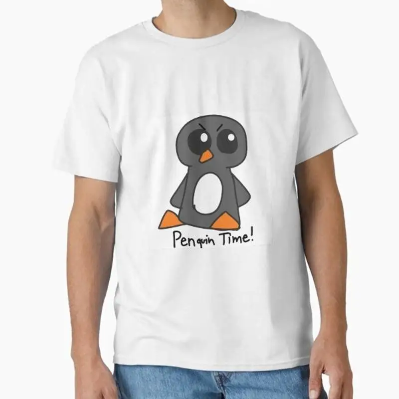 

Penguin Time Classic T Shirt Made in US AUS Size S 2XL