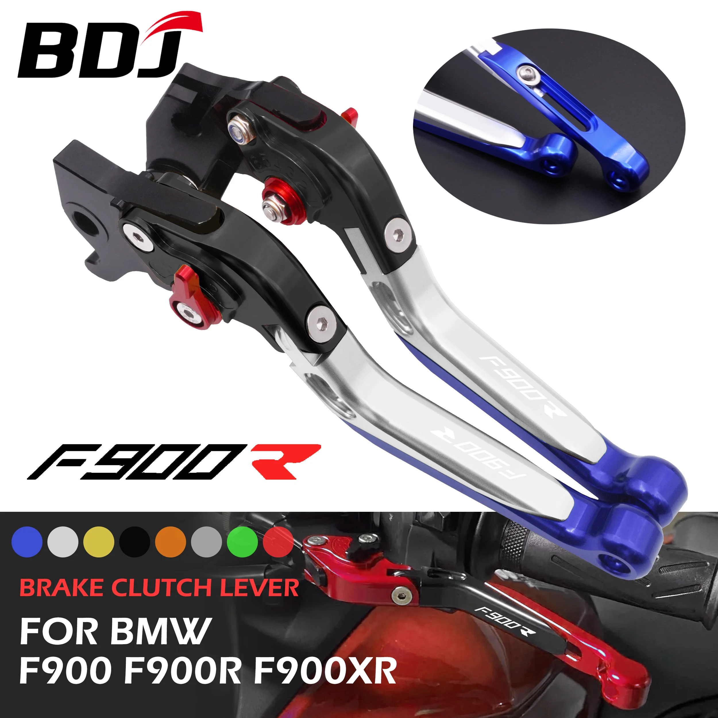 

BDJ F900R Brake Clutch Lever Set Motorcycle Brake Lever Adjustable Folding Lever For BMW F900 XR F900R F900XR 2020 2021 2022